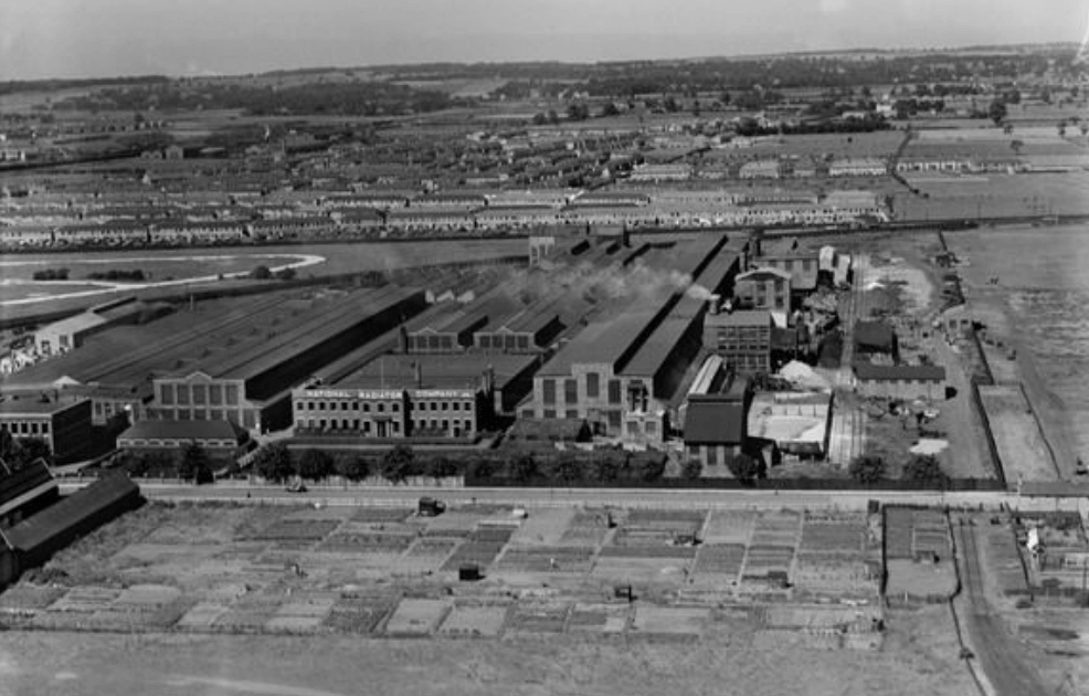 American Radiator Company factory in Hull, Yorkshire, UK